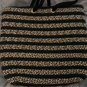 Longaberger Tote Bag - Woven with zipper